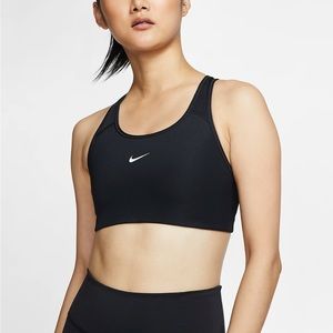 Nike Dri-FIT Swoosh Women's Medium-Support 1-Piece Pad Sports Bra